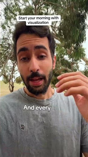 Start your morning with visualization exercise #mindsetshift