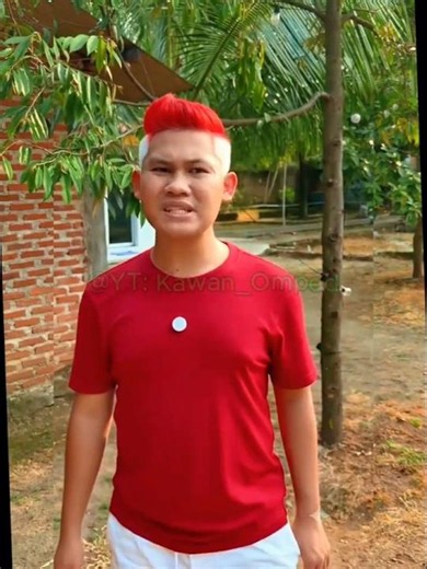 🤣🇮🇩🫡OMPED Botak 2 Warna Merah Putih. Semua Orang Auto Hormat !