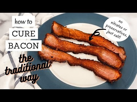 How To Cure Bacon the Old Fashioned Way | JUST SALT, ALL NATURAL, NITRATE FREE