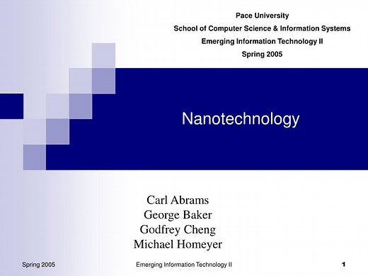 PPT - Nanotechnology PowerPoint Presentation, free download - ID:719272
