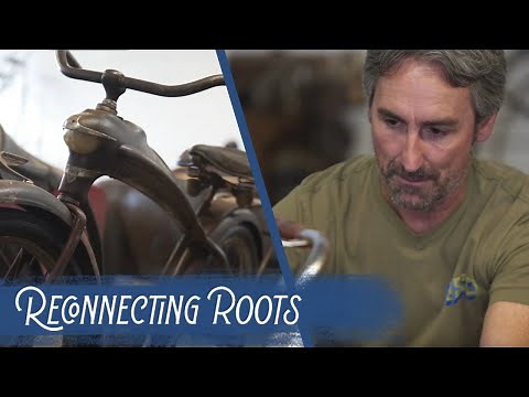 Mike Wolfe Shows Off the Extravagant Designs of Mid-Century Bicycles | Reconnecting Roots: