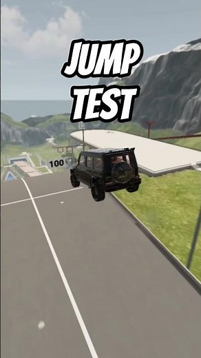 G-Class Extreme Jump Test in BeamNG Drive (beamNG Drive) | Drive X