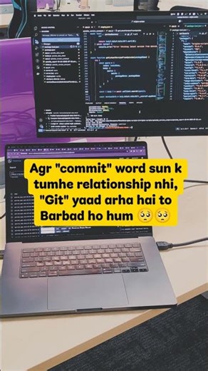 When Git Feels More Emotional Than Relationships 😭 | Developer Life | Coding Meme | Git Commit Humor