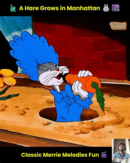 🗽 A Hare Grows in Manhattan 🐰🌆 Bugs Bunny’s Big City Adventure! Classic Merrie Melodies Cartoon | Childhood Cartoons
