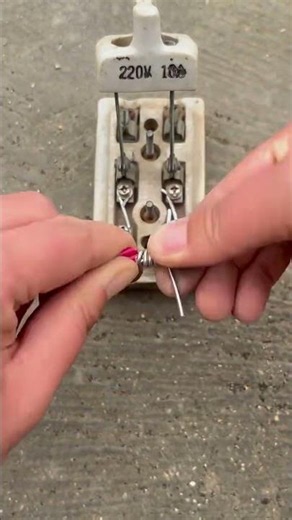 220V Fuse Fix in 1 Minute 🔥 #sorts #wirejoint