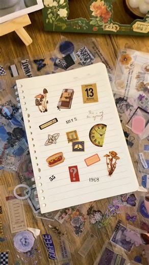 Explore 100 Pages of Adorable Stickers for Journaling