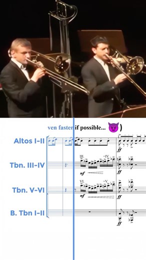 Craziest Trombone Passage Ever (Not Sped Up!) | Sunrise in Panem played by Trombone Unit Hannover