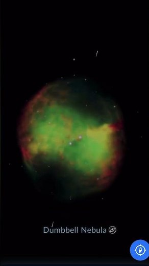 Zooming into the dumbbell nebula