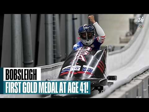 Elana Meyers Taylor wins stunning monobob gold medal