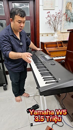 Keyboard Yamaha W5 cực keng #keyboard #yamaha #organ | Thanh Bình Piano
