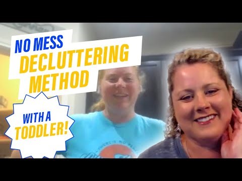 Decluttering the Pantry with NO MESS and Toddler Distractions - a One Hour Better Session