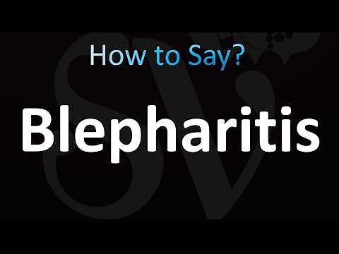 How to Pronounce Blepharitis (CORRECTLY!)