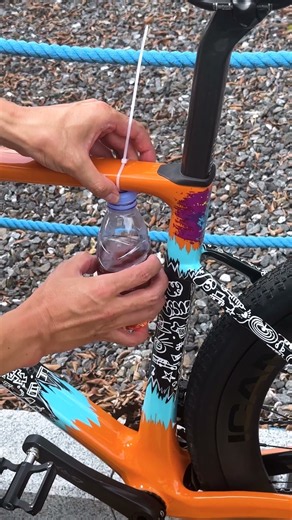 How to save money before buying a water bottle holder.#icancycling #graro