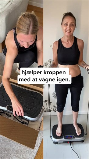 Knæ, hofte eller rygproblemer? 😩 Drop turen i fitness og træn hjemme på den nemme måde. AVA’s Vibrationstræner styrker muskler, balance og energi – uden belastning. Få gang i kroppen igen på 15 min om dagen ⚡️ 💪 Genoptræning uden smerte 🌿 Forbedrer balance og styrke 🖤 Black Friday – Spar 53% Gratis Fragt | Christina fra AVA
