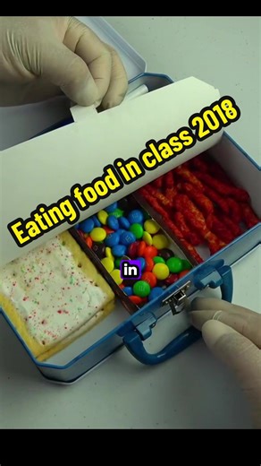 Remember 2018? Sneaking food into class was half the fun. Eating it was the other half. #fyp #2018 #nostalgia #foodhacks #lifehacks