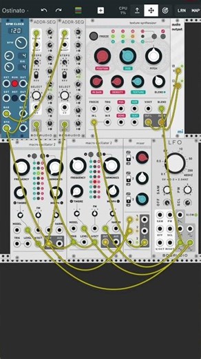 #vcvrack ostinato - audible instruments