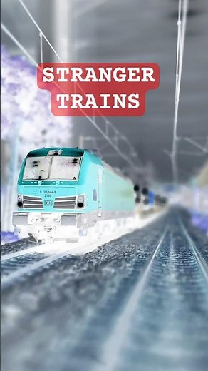 Stranger Trains: Vectron Hauling 24 MAN Crafters | Glitch Edit + Cinematic Train Action