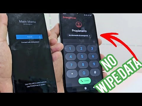 Hard reset Xiaomi sin wipe data - Formatear Xiaomi - No wipe data - Recovery