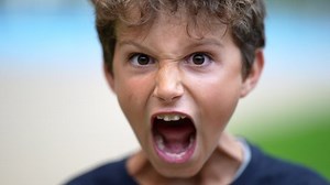 One Angry Young Boy Screaming Camera 库存影片视频（100% 免版税）1096515239 | Shutterstock