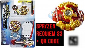 Spryzen Requiem Beyblade Qr Codes Gold