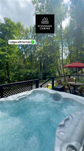 RIVERSIDE CABINS - The Ultimate Riverside Retreat 🦆 Riverside cabins is designed for those seeking more than just a place to stay – it’s a space to relax, reconnect, and truly unwind. Each of our cozy spacious and well equipped cabins comes with its own private hot tub and fire pit, perfect for evenings under the stars, enjoying a bonfire, or watching an outdoor movie with friends and family. And yes, we’re dog friendly, so your four-legged companions are always welcome! set with 10 acres of tr