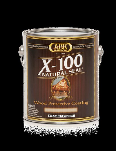 X-100 Natural Seal® Wood Protective Coating - American Building Restoration Products