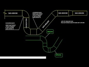 AUTOCAD HVAC ELBOW-90 AND ELBOW-45-AND REDUCER-DRAWINGS SOLUTION