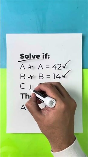 Work backward from the answer. What are the letters worth?