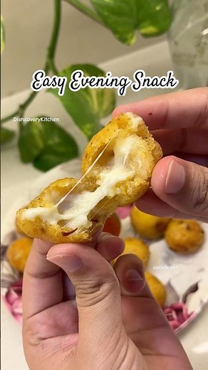 Crispy Cheese Balls That Melt in Your Mouth 🤤 | 5-Min Recipe!
