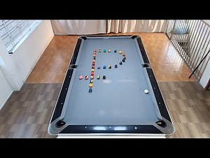 ₽ (Russian Ruble) Pool Challenge With 30 Balls