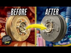 Paint Drum Brakes Once and Never Again!