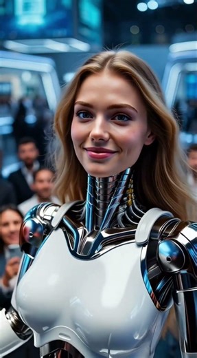 Humanoid Robot Girl Dancing Like a Real Human #robot