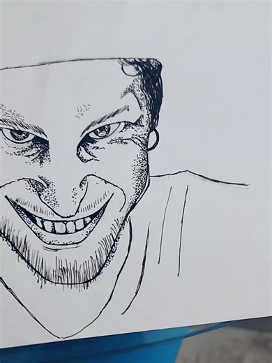 Aphex Twin Portrait Artworks and Drawing Techniques