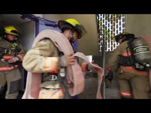 High Rise Hose Pack Deployment