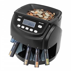Kolibri KCS-2000 Coin Counter / Wrapper with LED Digital Display