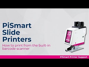 How to Print from the Built In Scanner on a PiSmart Slide Printer