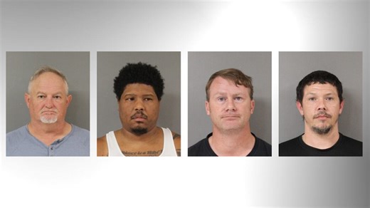 Man from Kentucky, 3 from central Alabama arrested in child predator sting operation