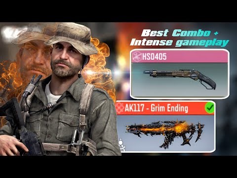 COD Mobile Battle Royale | Best HS0405 + AK117 Grim Ending Combo | Intense CODM Gameplay