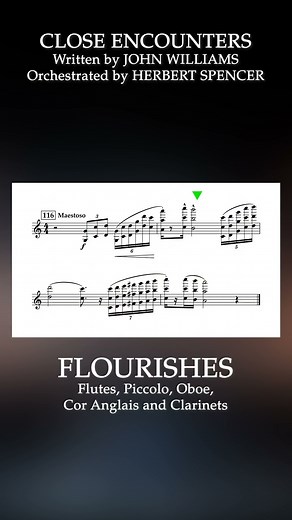 Close Encounters of the Third Kind - Orchestral Breakdown #shorts #filmscore #johnwilliams