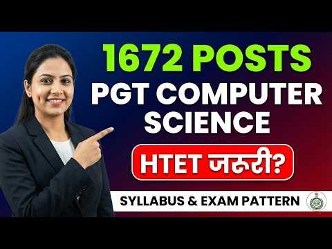 1672 POSTS JOB | HPSC PGT Computer Science Notification 2026 | Full Details, Syllabus & Eligibility