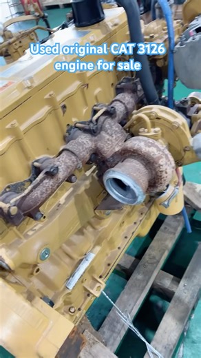 Original used CAT 3126 motor#construction #secondhand #guangzhoufactory #original #wholesale #motor
