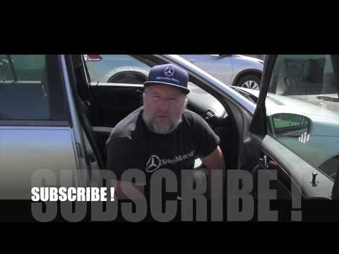 Mercedes W203 C-Class location of TCM Transmission Control Module