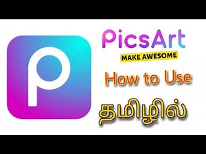 How to Use PicsArt App | PicsArt Editing Tutorial | Ak Editz Tamil