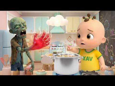 Be Careful with the Hot Stove Song | Funny Monsters for Kids | Kitchen Safety | Baby Xavi Kids Songs
