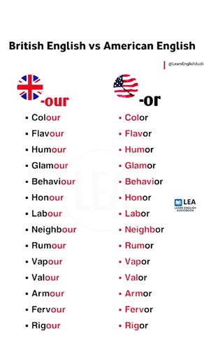 British English vs American English | speak like a pro #britishenglish #americanenglish