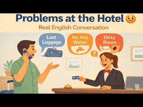 HOTEL PROBLEMS in English! 😟 How to Complain Politely (A2-B1)