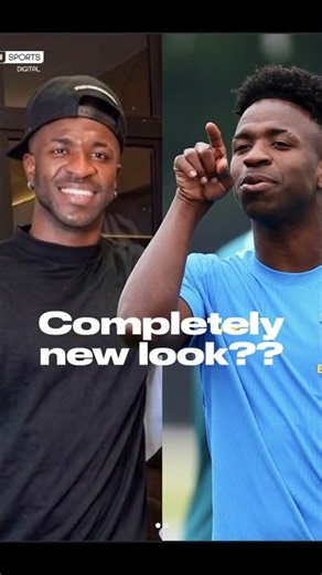 Vinícius Jr's New Look Has Fans Doing a Double Take👀