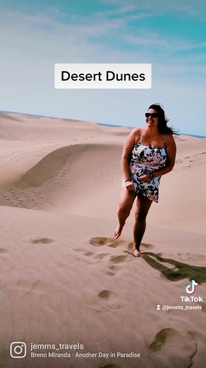 Maspalomas Dunes. What a beautiful place! 🇪🇸🩴 Beat access is via the path in-between Riu Palace Maspalomas @riuhotels Get there in the morning before it gets too busy and too hot. Make sure you take some water if you're going off piste! But walk as far as you can and up the big Dunes and have some fun - such fabulous views, and it really feels like you're in the desert. Such a fun morning and a must see on this island 🌞 📍 Gran Canaria . . . . . @visitgrancanaria @grancanaria.visit #maspolom