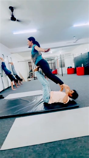 Acroyoga #acroyoga #acrobatics #acro #yoga #balance #motivation #talent #power #viral #challenge