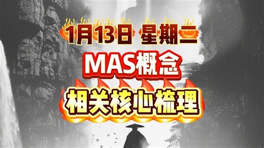 MAS概念 相关核心梳理